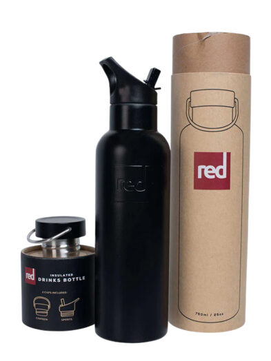 Red Paddle Co Insulated Water / Drinks Bottle - Black