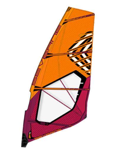 2019 Severne s1 3.6m windsurfing sail red/orange