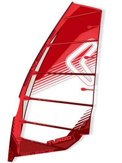 2020 severne turbo gt red windsurfing sail