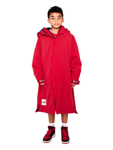 Red Paddle Co Kid's Dry Pro Robe 8-13yrs - Red