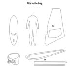 Prolimit windsurf session board bag