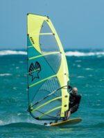 Ezzy Cheetah Fast Freeride Windsurfing Sail - Green / Yellow