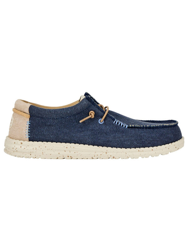 Hey Dude Shoes Wally Coastline Jute Shoe - Navy