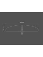 Sabfoil Medusa Balz Pro 909 - Balz Muller Limited edition hydrofoil front wing