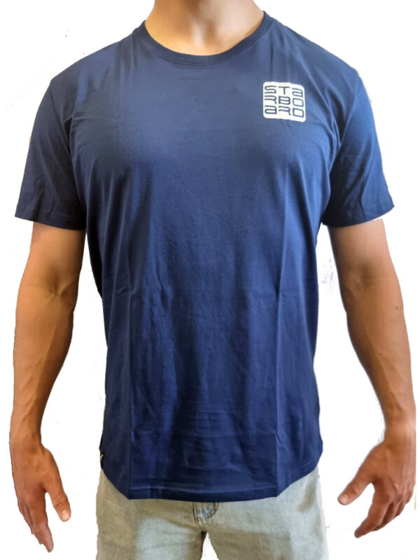 Starboard Men Shield Tiki Tee - Team Blue