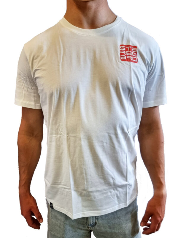 Starboard Men Shield Tiki Tee Front