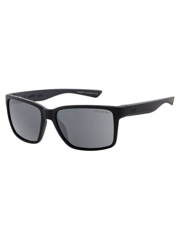 Dirty Dog Sunglasses Yolo (L) Satin Black | Grey Polarised - 53762