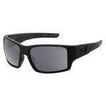 Dirty Dog Sunglasses Chill (L) Satin Black | Grey Polarised Lens - 53760