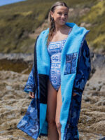 dryrobe Advance Long Sleeve - Blue Camo Blue