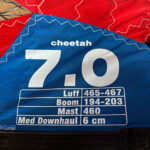 Second Hand Ezzy Cheetah 7m - Blue/Red