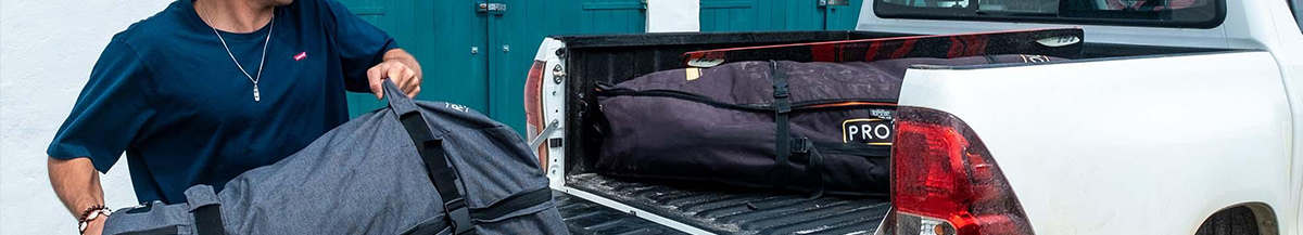 windsurfing and wingfoiling board and quiver bags