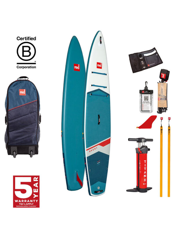 Red Paddle Co 12'6" x 30" Sport - Future Series