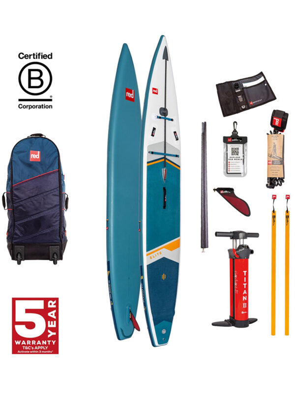 14'0" Elite MSL 800 Inflatable Stand Up Paddle Board Package