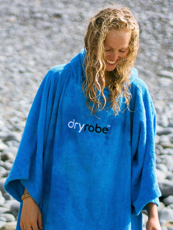 Dryrobe Adult Towel - colbalt blue