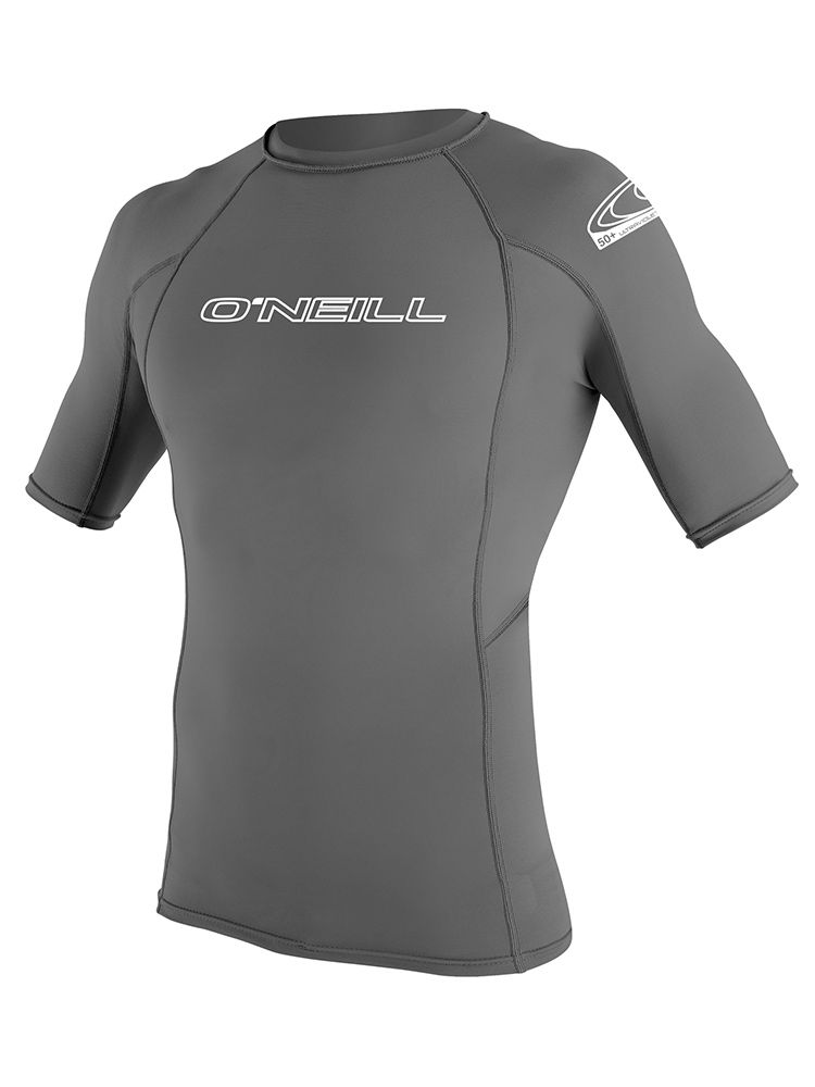 O'Neill Basic Skins S/S Rash Guard - Graphite O'Neill Basic Skins S/S Rash Guard - Graphite