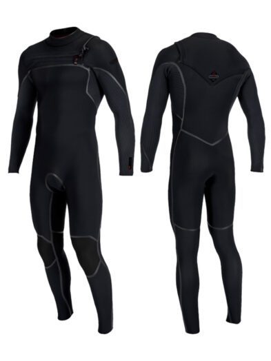 O'Neill Hyperfreak Fire 5/3+ Chest Zip Full 5677 - BLK/BLK
