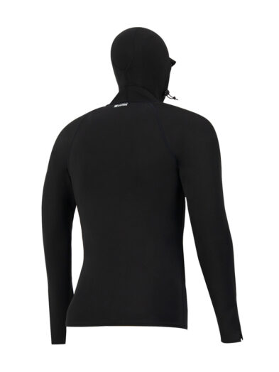 Neoprene Chillvest Hooded Longarm 1.5mm Rear View