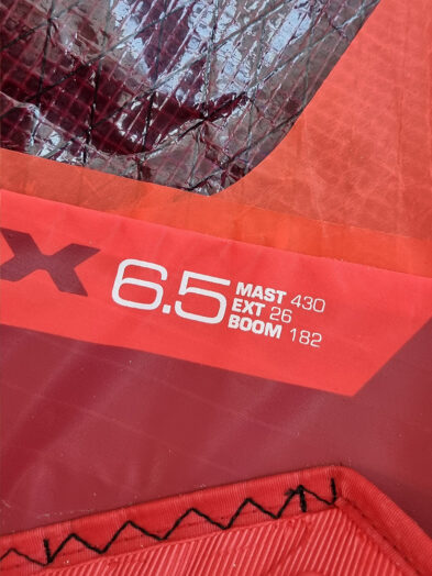 Second Hand NCX 7.5m WIndsurfing Sail Spec