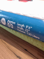 Second Hand Quatro KT GLIDE PRO Thruster Quad 8'6" x 32" 130ltr