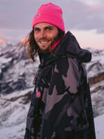 dry robe pink beanie