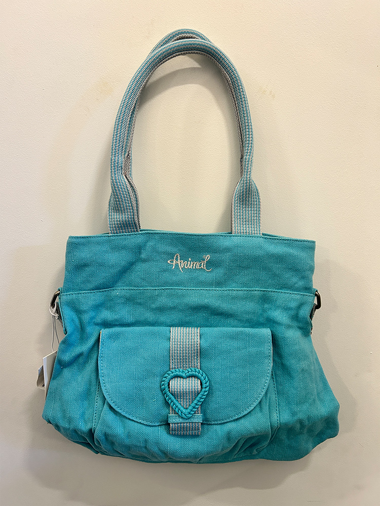 Animal Steen W shopper bag - Blue Animal Steen W shopper bag - Blue