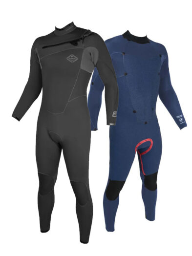 Sooruz FIGHTER 5/4/3 Men's Fullsuit Chest Zip - Black