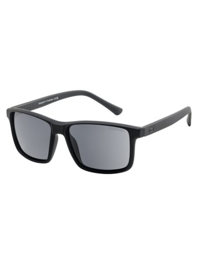 Dirty Dog Sunglasses Mars (L) Satin Black | Grey Polarised - 53810