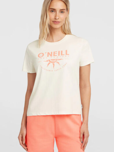 O'Neill Front Print T-Shirt | White