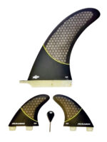Naish SUP fin set 9" & 4" inc fin key