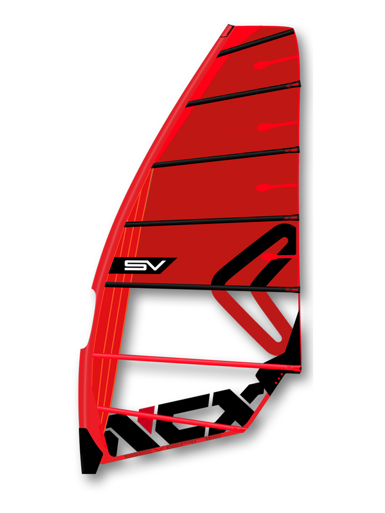 2026 Severne NCX Windsurfing Sail - Red 2026 Severne NCX Windsurfing Sail - Red