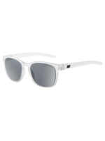 Dirty Dog Sunglasses Lit Satin Xtal Clear Frame | Grey Polarised Lens - 53837